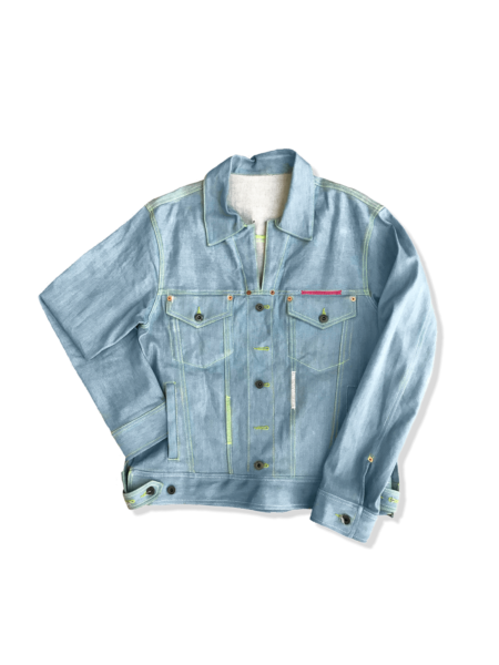 Pullover Denim Trucker Jacket – Unique Made to Order Design