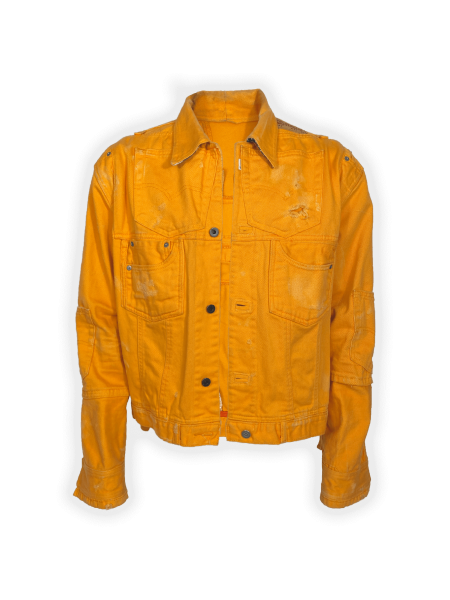 Upcycled Denim Jacket made from recycled jeans – sustainable fashion