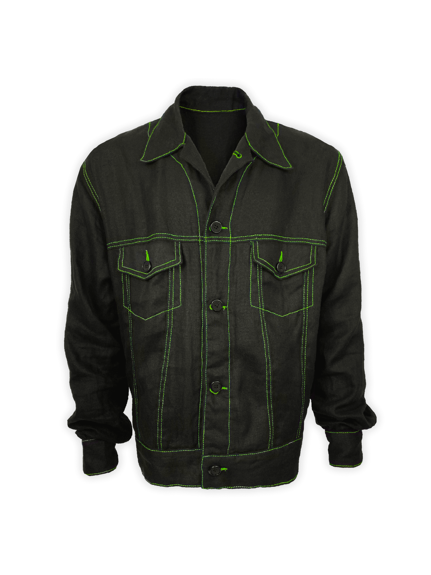 Linen Trucker Jacket – Rcsla Store