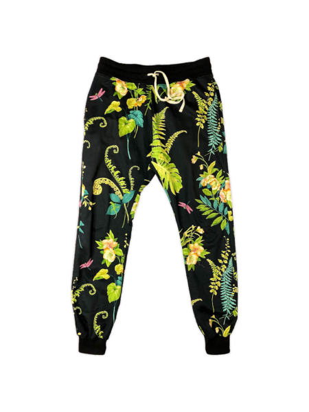 Flora Bloom Joggers – luxury floral print jogger pants from RCSLA