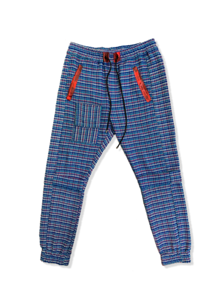 Pleated Tweed Joggers with Cultural Pockets – RCSLA