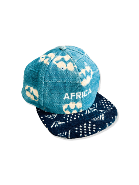 African Textile Snapback Hat – Handwoven West African Cotton