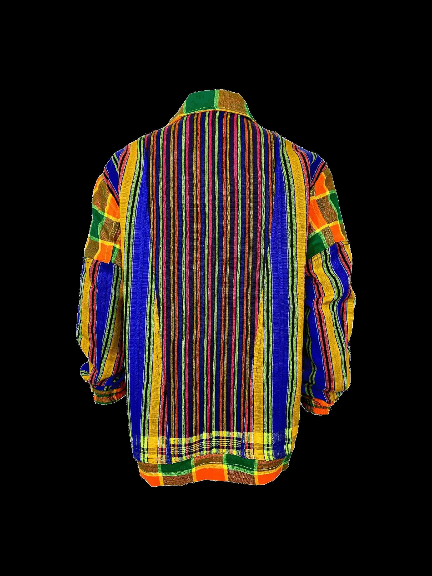 Casa Handmade Shirt Jacket Back