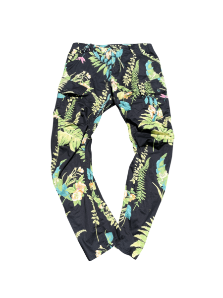 Flora Power Cargo Pants – Botanical Print Designer Pants by RCSLA