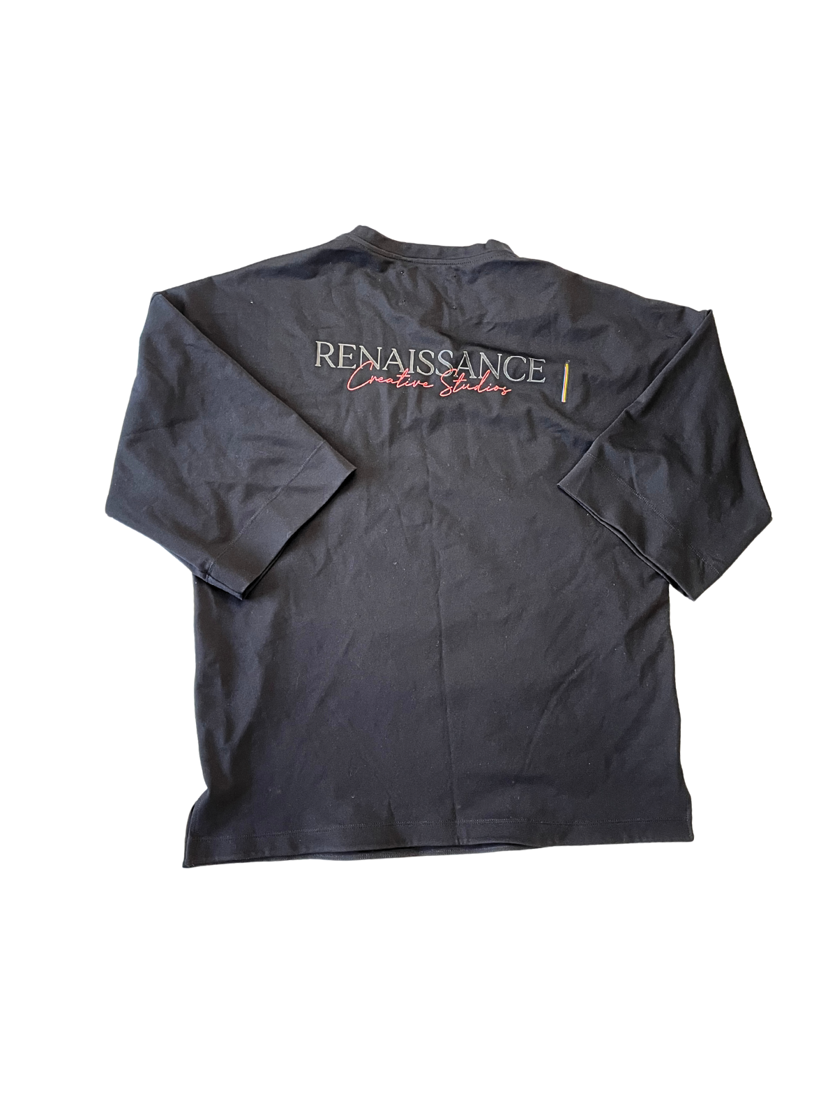 Queen Tee back – Renaissance Creative Studios logo